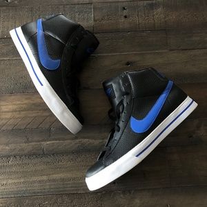 Nike Blazer Mid Black & Royal US 9